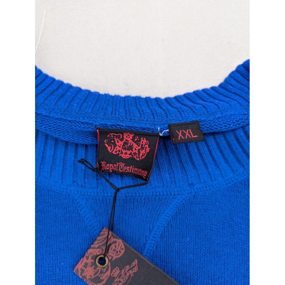 Royal Testimony Sweater Mens Size 2XL Multicolor V-Neck Long Sleeve Classiccore - Picture 9 of 13